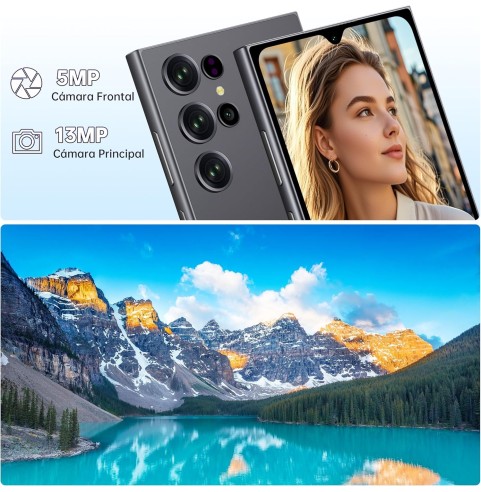 OUKITEL C61 Pro Teléfonos Inteligentes - 24GB+256GB/1TB Telefonos Moviles Libres Android 15, 6.88" Pantalla HD+ 90Hz Smartphone,