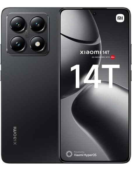 Xiaomi 14T – Smartphone de 12+256GB, Lentes Leica Summilux, MediaTek Dimensity 8300 Ultra, Pantalla AMOLED de 6,67'' 144Hz,