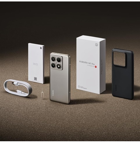 Xiaomi 14T – Smartphone de 12+256GB, Lentes Leica Summilux, MediaTek Dimensity 8300 Ultra, Pantalla AMOLED de 6,67'' 144Hz,