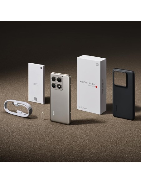 Xiaomi 14T – Smartphone de 12+256GB, Lentes Leica Summilux, MediaTek Dimensity 8300 Ultra, Pantalla AMOLED de 6,67'' 144Hz,