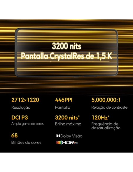 Xiaomi POCO X7 Pro - Smartphone de 12+512GB, Pantalla CrystalRes 1.5K 120Hz AMOLED, MediaTek Dimensity 8400-Ultra, Cámara de 50
