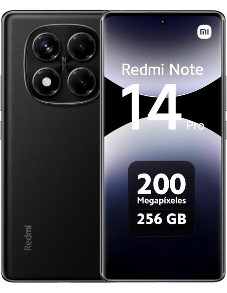 Xiaomi Redmi Note 14 Pro - Smartphone de 8+256GB, Pantalla de 6.67" AMOLED FHD+ 120Hz, MediaTek Helio G100-Ultra, cámara de