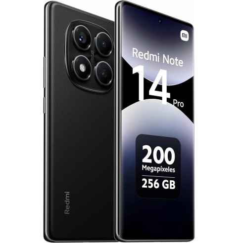 Xiaomi Redmi Note 14 Pro - Smartphone de 8+256GB, Pantalla de 6.67" AMOLED FHD+ 120Hz, MediaTek Helio G100-Ultra, cámara de