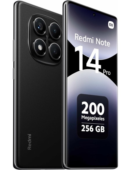 Xiaomi Redmi Note 14 Pro - Smartphone de 8+256GB, Pantalla de 6.67" AMOLED FHD+ 120Hz, MediaTek Helio G100-Ultra, cámara de