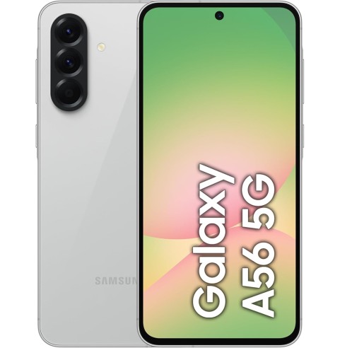 Samsung Galaxy A56 5G 8GB/256GB Smartphone 6.7" Super AMOLED Android 15 Gris Versión Importada EU