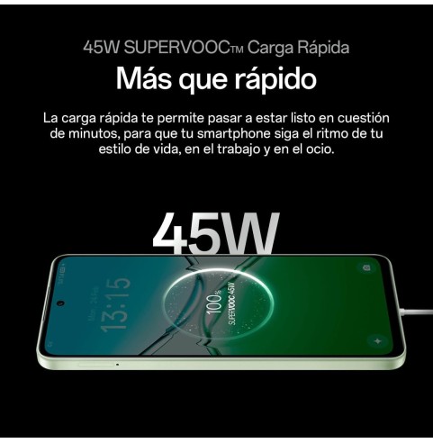 OPPO A5 Pro 5G - Smartphone Libre con IA, 8GB RAM + 256GB, Pantalla 6.67" 120Hz, Cámara 50MP, Batería 5800, Carga Rápida 45W,