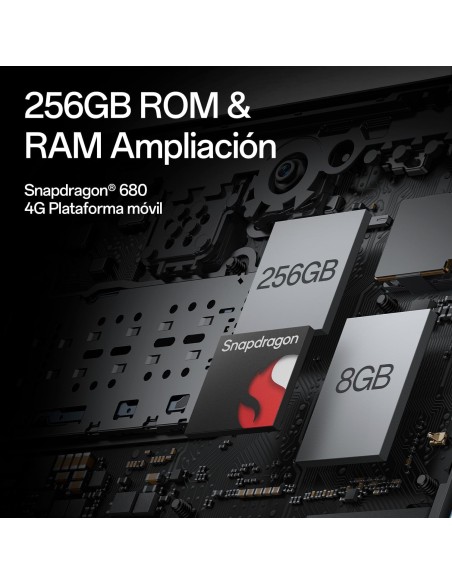 OPPO A5 Pro 5G - Smartphone Libre con IA, 8GB RAM + 256GB, Pantalla 6.67" 120Hz, Cámara 50MP, Batería 5800, Carga Rápida 45W,