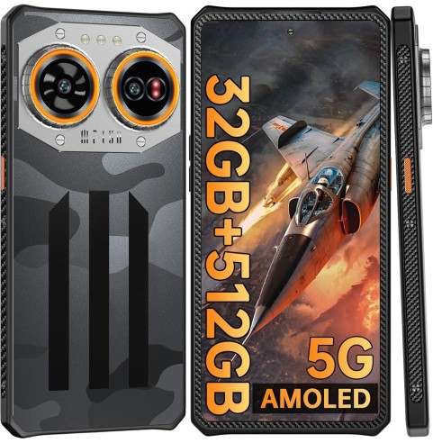 IIIF150 Air 2 Ultra 5G-Telefono Movil Resistente 2024, 32GB+512GB/2TB Android 13 Moviles, 108MP Móvil Antigolpes, 6.78" AMOLED