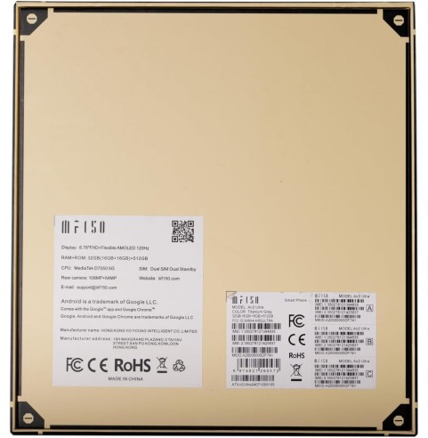 IIIF150 Air 2 Ultra 5G-Telefono Movil Resistente 2024, 32GB+512GB/2TB Android 13 Moviles, 108MP Móvil Antigolpes, 6.78" AMOLED