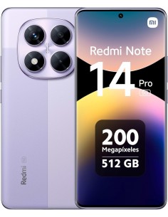 Xiaomi Redmi Note 14 Pro 5G - Smartphone de 12+512GB, Pantalla de 6.67" AMOLED FHD+ 120Hz, MediaTek Dimensity 7300-Ultra, cámara