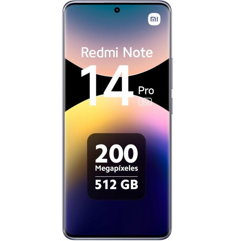 Xiaomi Redmi Note 14 Pro 5G - Smartphone de 12+512GB, Pantalla de 6.67" AMOLED FHD+ 120Hz, MediaTek Dimensity 7300-Ultra, cámara