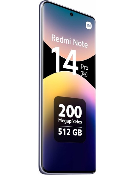 Xiaomi Redmi Note 14 Pro 5G - Smartphone de 12+512GB, Pantalla de 6.67" AMOLED FHD+ 120Hz, MediaTek Dimensity 7300-Ultra, cámara