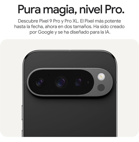 Google Pixel 9 Pro - Smartphone Android Desbloqueado con Gemini, Sistema de cámara Trasera Triple, batería con una autonomía de