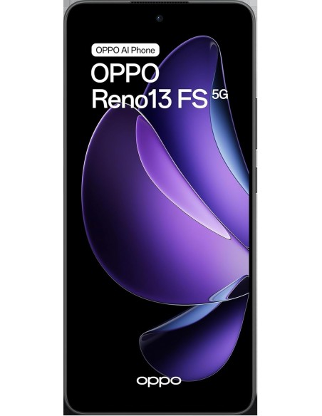 OPPO Reno13 FS 5G Smartphone con IA 12GB/512GB 6.67" 120Hz AMOLED 50MP IP69 5.800mAh 45W Gris
