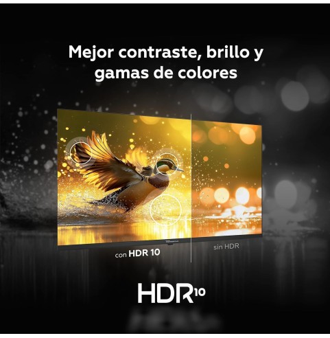 TD Systems - Smart TV 40 Pulgadas Full HD HDR sin Marcos, Android 11, Google Assistant, Control por Voz, televisión TDT 2025.
