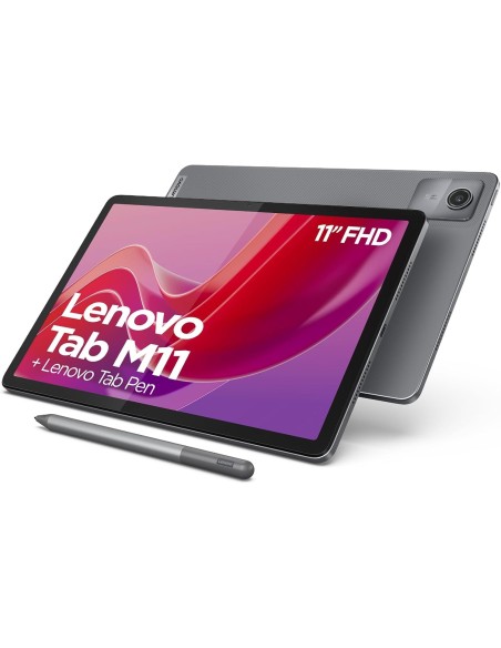 Lenovo Tab M11 - Tablet de 11" (MediaTek Helio G88, 8GB RAM, 128GB Ampliables hasta 1 TB, 4 Altavoces, WiFi, Bluetooth, Android