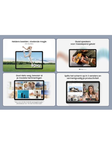 Samsung Galaxy Tab A9+ WiFi 11" 4GB/64GB Gris