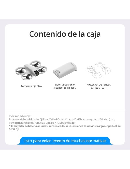 DJI Neo, dron mini con cámara 4K UHD para adultos, 135 g dron que vuela siguiéndote, despega desde la mano, seguimiento de