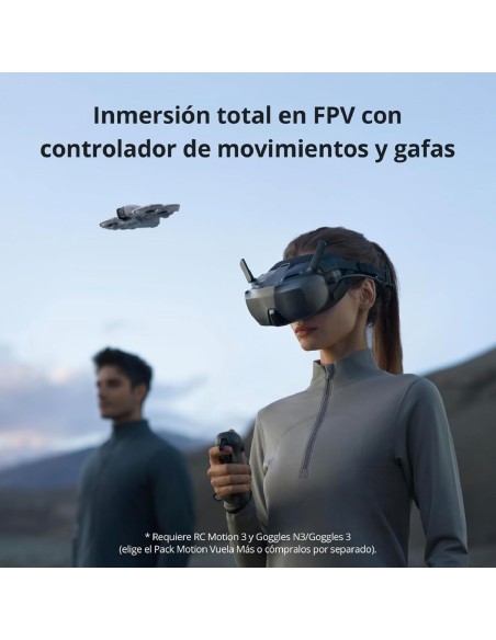 DJI Neo, dron mini con cámara 4K UHD para adultos, 135 g dron que vuela siguiéndote, despega desde la mano, seguimiento de