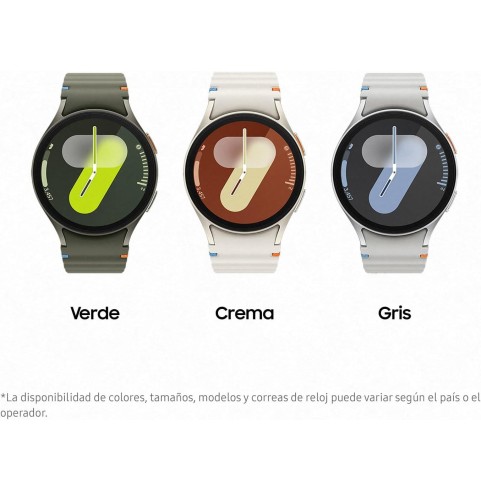 Samsung Galaxy Watch7 Bluetooth + Correa - Smartwatch 40mm, Control de Salud, Seguimiento Deportivo, Beige (Versión Española)