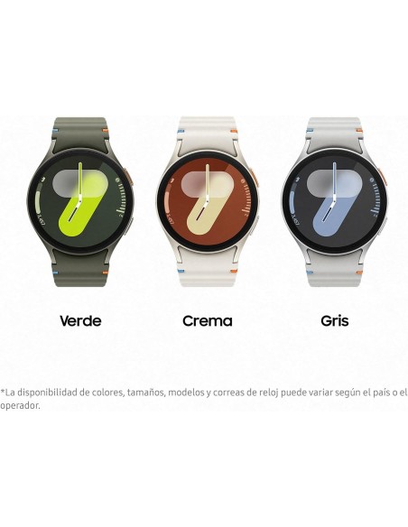Samsung Galaxy Watch7 Bluetooth + Correa - Smartwatch 40mm, Control de Salud, Seguimiento Deportivo, Beige (Versión Española)