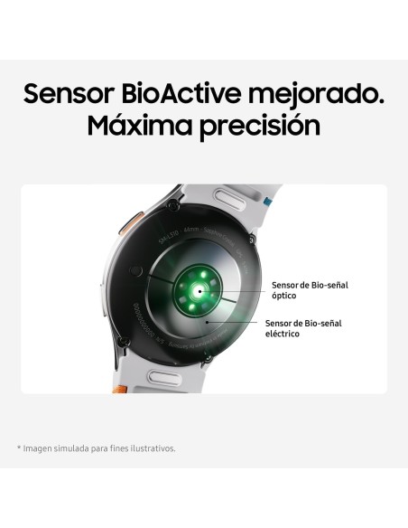 Samsung Galaxy Watch7 Bluetooth + Correa - Smartwatch 40mm, Control de Salud, Seguimiento Deportivo, Beige (Versión Española)