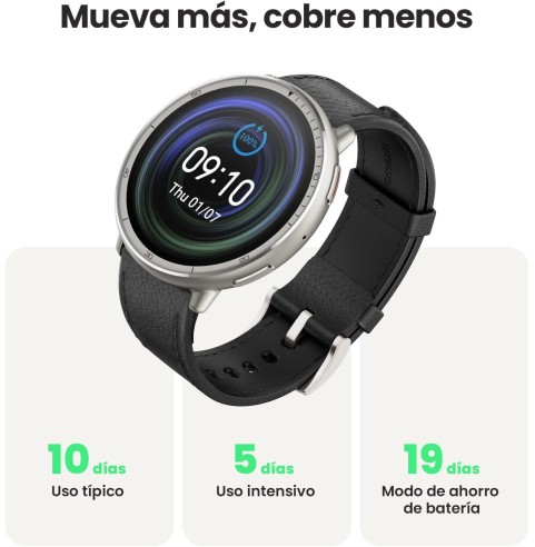 AMAZFIT Active 2 Reloj Inteligente Hombre y Mujer, Pago NFC, AI,GPS & Mapas Gratis, Batería de 10 Días, Smartwatch con 160+