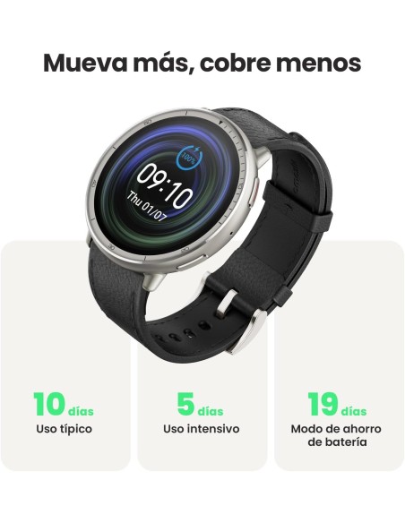 AMAZFIT Active 2 Reloj Inteligente Hombre y Mujer, Pago NFC, AI,GPS & Mapas Gratis, Batería de 10 Días, Smartwatch con 160+