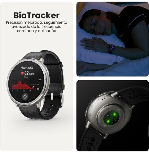 AMAZFIT Active 2 Reloj Inteligente Hombre y Mujer, Pago NFC, AI,GPS & Mapas Gratis, Batería de 10 Días, Smartwatch con 160+