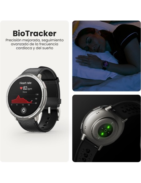 AMAZFIT Active 2 Reloj Inteligente Hombre y Mujer, Pago NFC, AI,GPS & Mapas Gratis, Batería de 10 Días, Smartwatch con 160+
