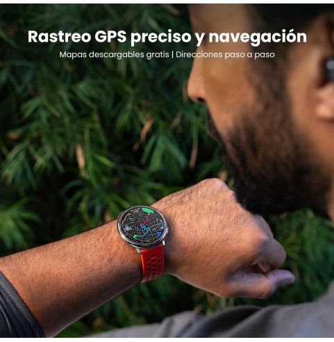 AMAZFIT Active 2 Reloj Inteligente Hombre y Mujer, Pago NFC, AI,GPS & Mapas Gratis, Batería de 10 Días, Smartwatch con 160+
