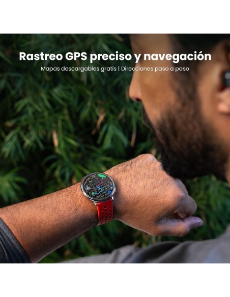 AMAZFIT Active 2 Reloj Inteligente Hombre y Mujer, Pago NFC, AI,GPS & Mapas Gratis, Batería de 10 Días, Smartwatch con 160+