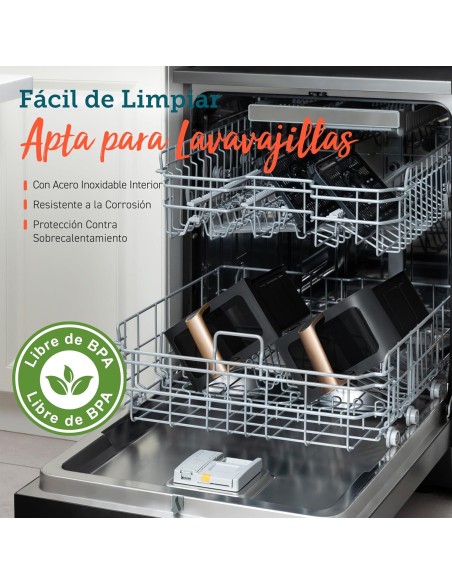 Cosori Freidora de Aire Grande con Doble Cesta 8,5L Air Fryer, Alta Pontencia y Velocidad, Max 8-10 Personas, 10 Funciones,