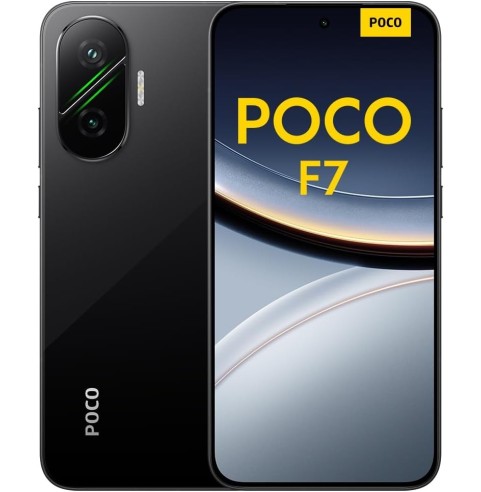 Xiaomi POCO F7 - Smartphone de 12+256GB, Cámara Sony de 50 MP con OIS, Pantalla AMOLED de 6,83'' 1.5K a 120Hz, Snapdragon 8s Gen