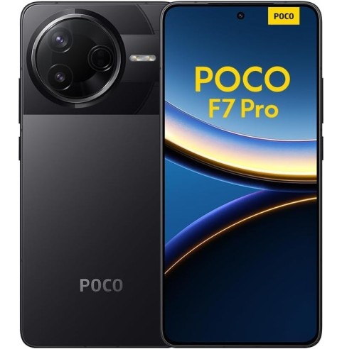 Xiaomi POCO F7 Pro - Smartphone de 12+256GB, Cámara Dual de 50 MP con OIS, Pantalla de 6,67" 2K Flow AMOLED 120 Hz, Snapdragon 8