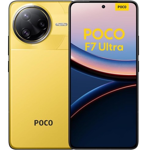 Xiaomi POCO F7 Pro - Smartphone de 12+256GB, Cámara Dual de 50 MP con OIS, Pantalla de 6,67" 2K Flow AMOLED 120 Hz, Snapdragon 8