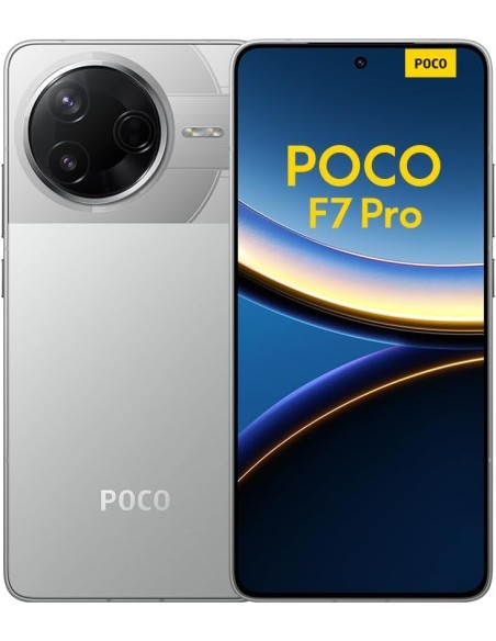 Xiaomi POCO F7 Pro - Smartphone de 12+256GB, Cámara Dual de 50 MP con OIS, Pantalla de 6,67" 2K Flow AMOLED 120 Hz, Snapdragon 8
