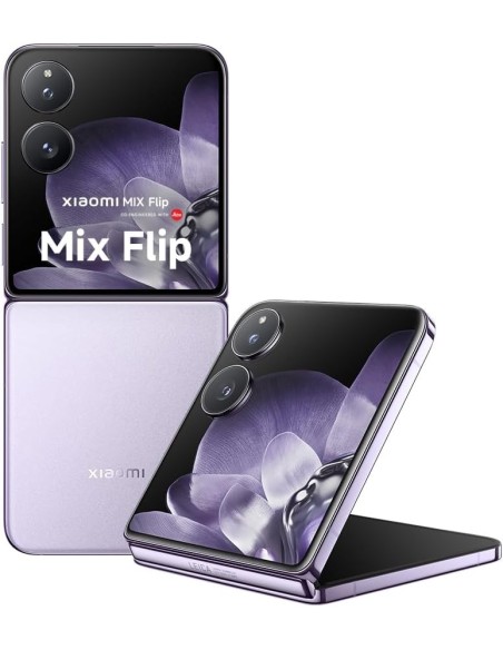 Xiaomi Mix Flip - Smartphone de 12+512GB, Lentes Leica Summilux, Snapdragon 8 Gen 3, Pantalla Exterior de 4,01" e Interior de
