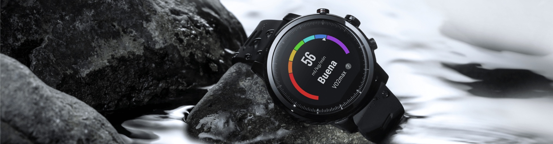 Indicadores fisiológicos con Amazfit Stratos 2 SmartWatch Sports con GPS PPG Heart Rate Monitor