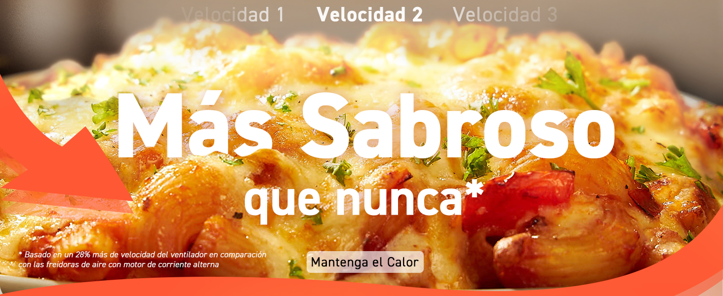 Velocidad-2, Mas Sabroso que nunca, Mantenga el Calor