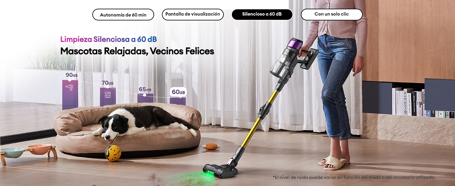 aspiradora silenciosa