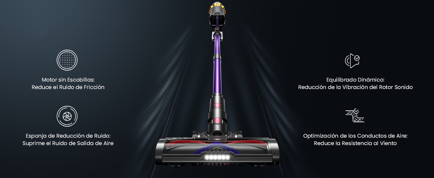 aspirador sin cable potente