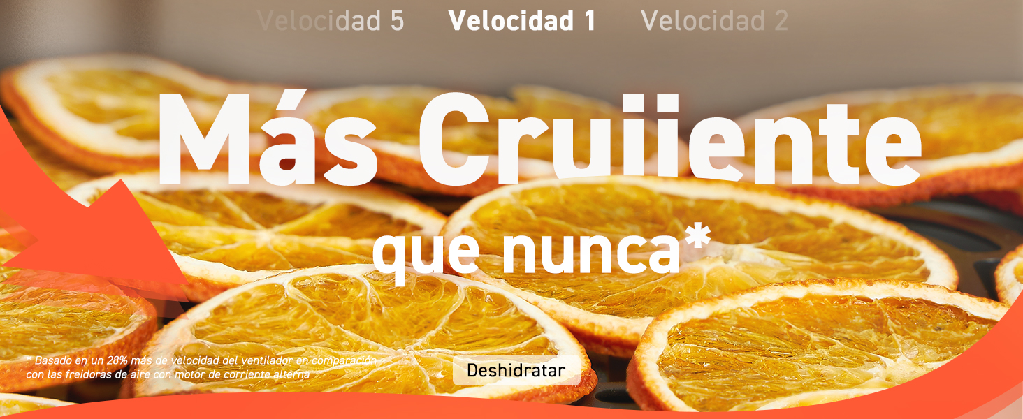 Velocidad-1, Mas Crujiente que nunca, Deshidratar