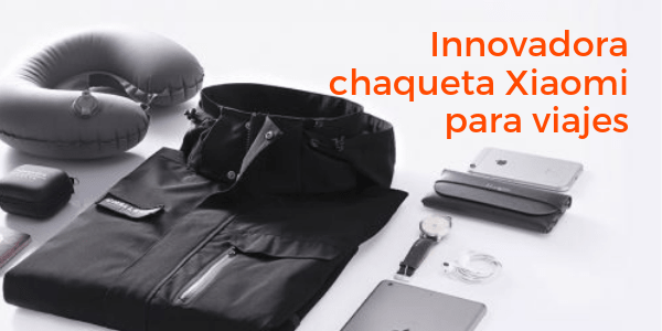 Innovadora Chaqueta Xiaomi para Viajes